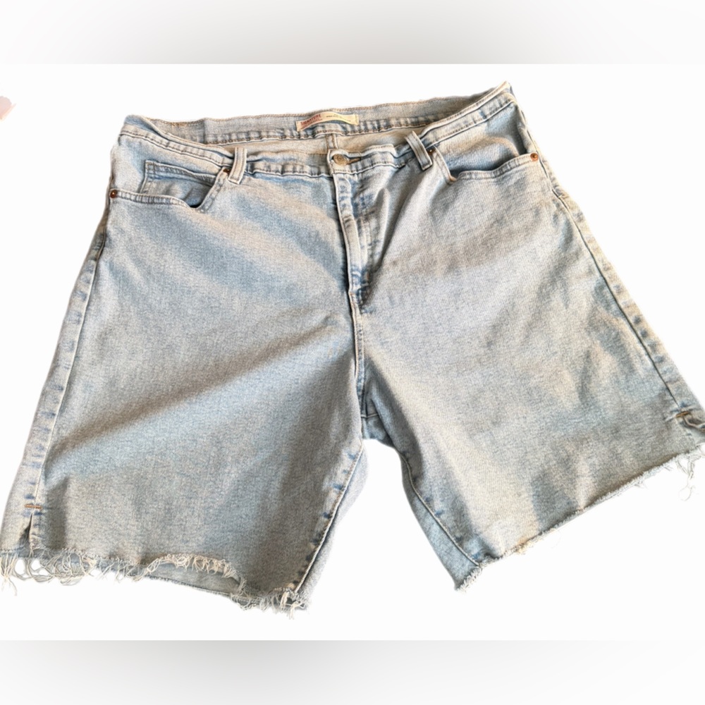 Levi Strauss Signature Heritage High-Rise Bermuda Shorts – Women’s 18 / W34
